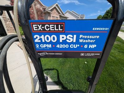 2100 PSI Pressure Washer