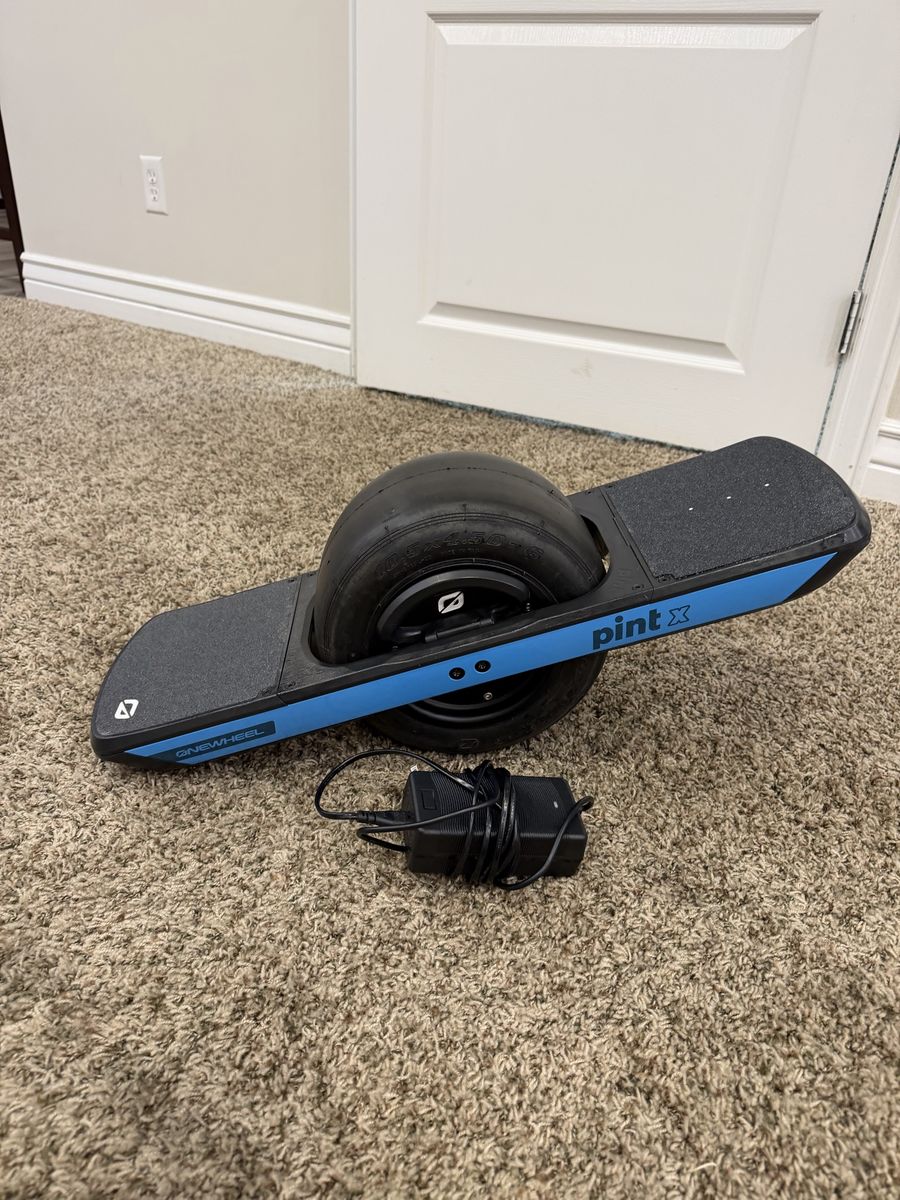 Onewheel Pint X Electric Skateboard - Blue, Charger Included