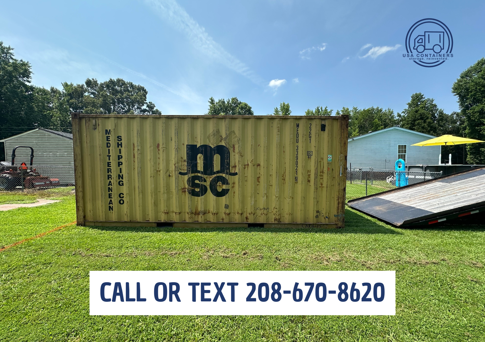Local Idaho Company - 20ft and 40ft containers - Pick and choose your container