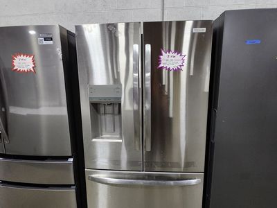 FRIGIDAIRE 23 CF COUNTER DEPTH STAINLESS STEEL FRENCHDOOR FRIDGE! BRAND NEW