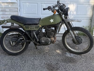 1978 Yamaha DT 400 e title in hand