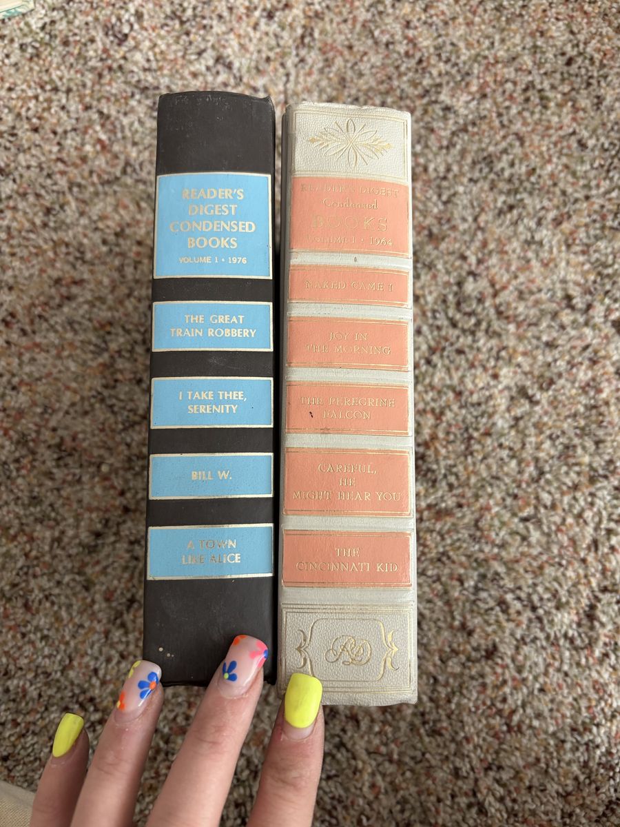 Vintage 1900s books