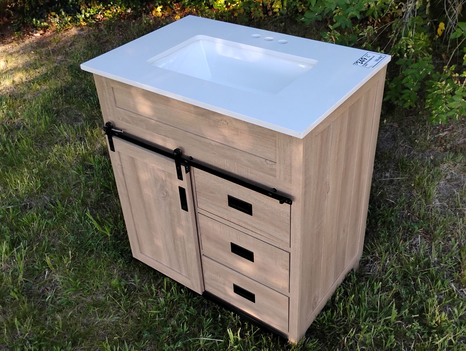 Bathroom Vanity, Sliding door