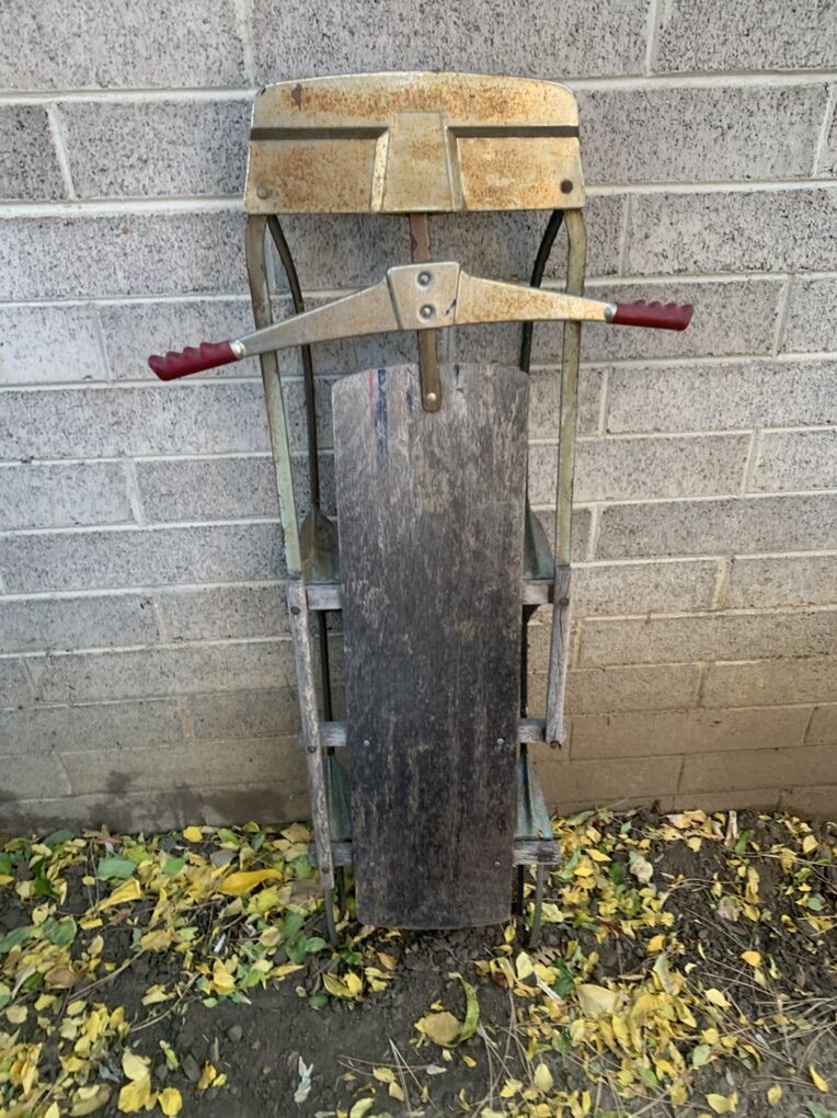 Vintage Hawthorne Deluxe MCM Atomic Sled