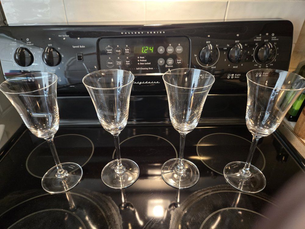 Vera Wang Wedgewood wine glasses