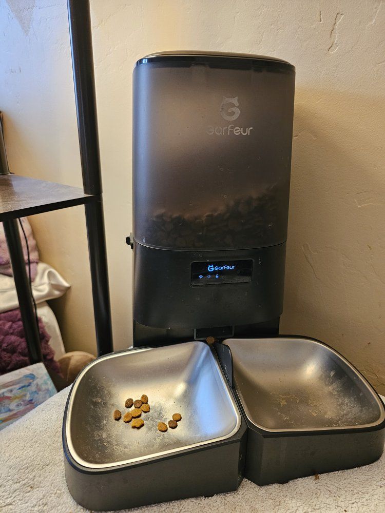 Automatic Two Cat Feeder