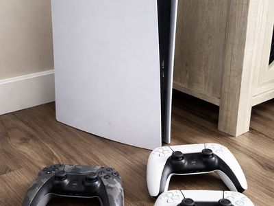 PS5 With 3 Controllers