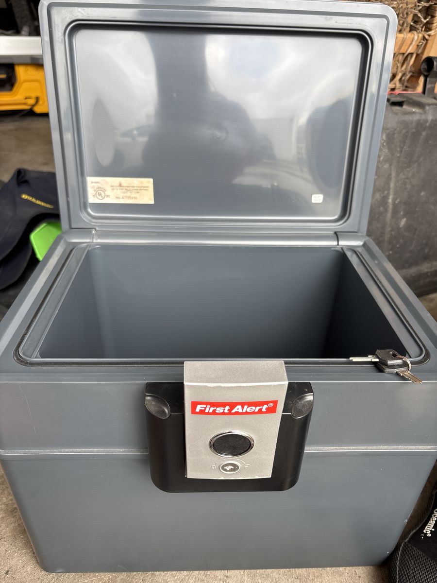 First Alert Waterproof Fire Resistant File Chest