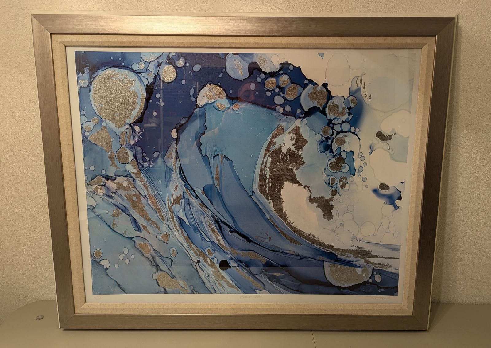 framed premium giclee print by artist megan swartz  2021