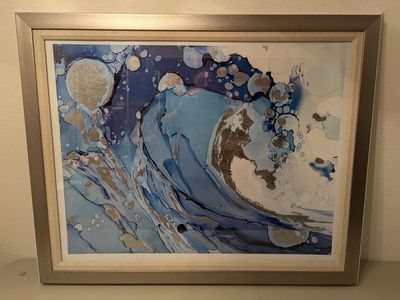 framed premium giclee print by artist megan swartz 2021