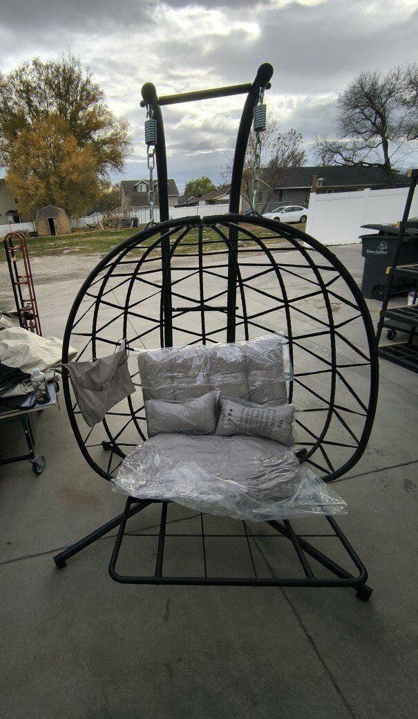 double person egg swing