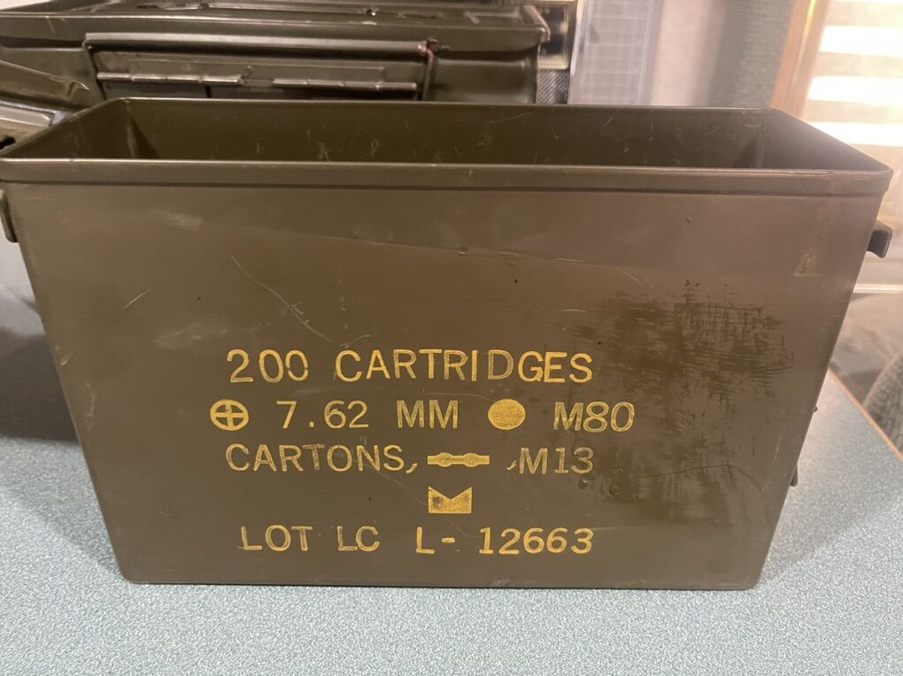 Vintage Ammo Box