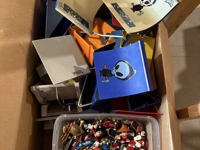 TechDeck Bulk Lot ramps boards and figures