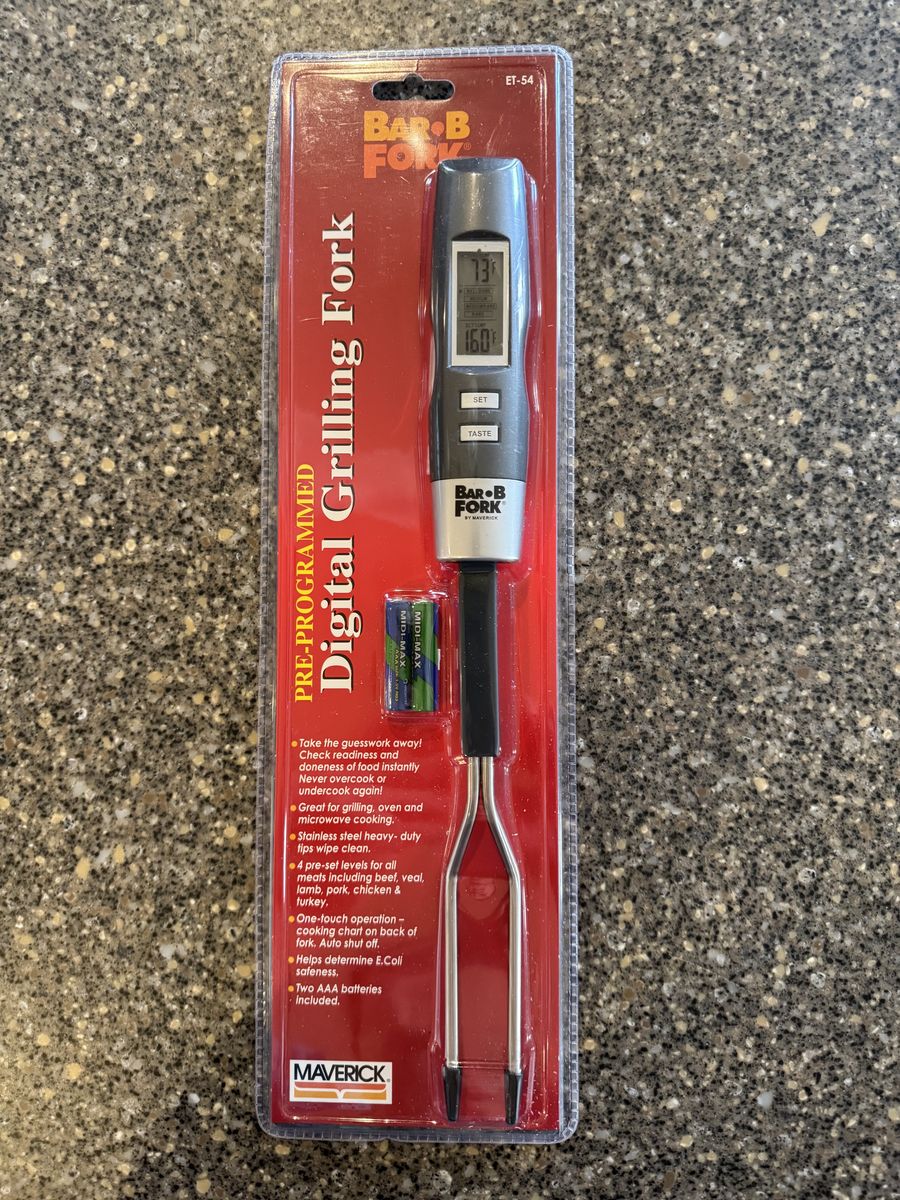 NEW Digital Meat Thermometer Fork