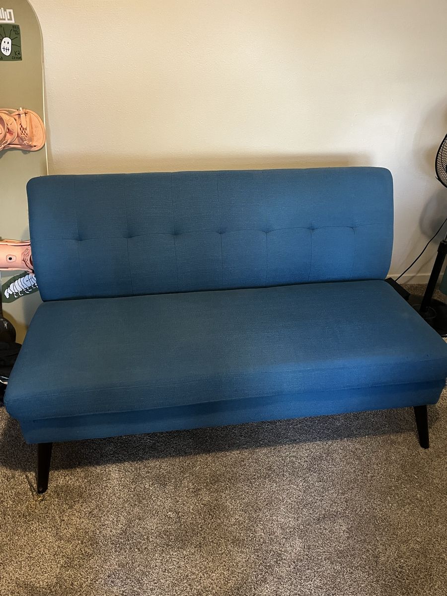 Blue couch