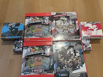 Pokemon - Black Bolt / White Flare Bundle