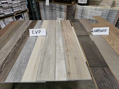 LVP and Hardwood Flooring - Quantities above 150 SqFt