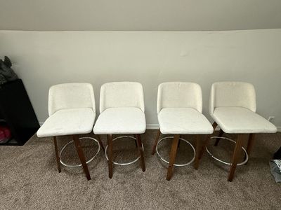 Upholstered 26" Counter Stools