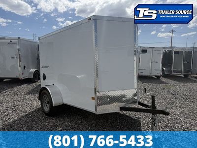 5x8 American Hauler Arrow Enclosed Cargo Trailer - 5'6" Interior - 3.5K GVWR - .080 PolyCor, Ramp Door