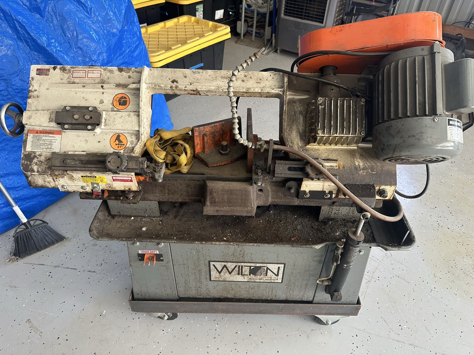 Wilton Corporation Heavy Duty Industrial Horizontal Bandsaw Metal Cutting