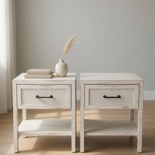 Whitewash Dressers nightstands