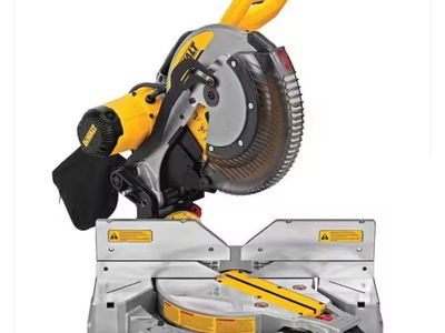 NEW-Dewalt 12" Double Bevel Compound Miter Saw