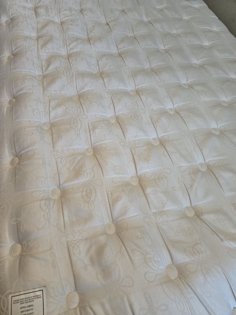 Queen Size Mattress and Box Spring Set - Used, Good Condition