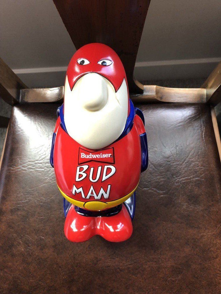 1989 Bud Man Collector's Edition Beer Stein