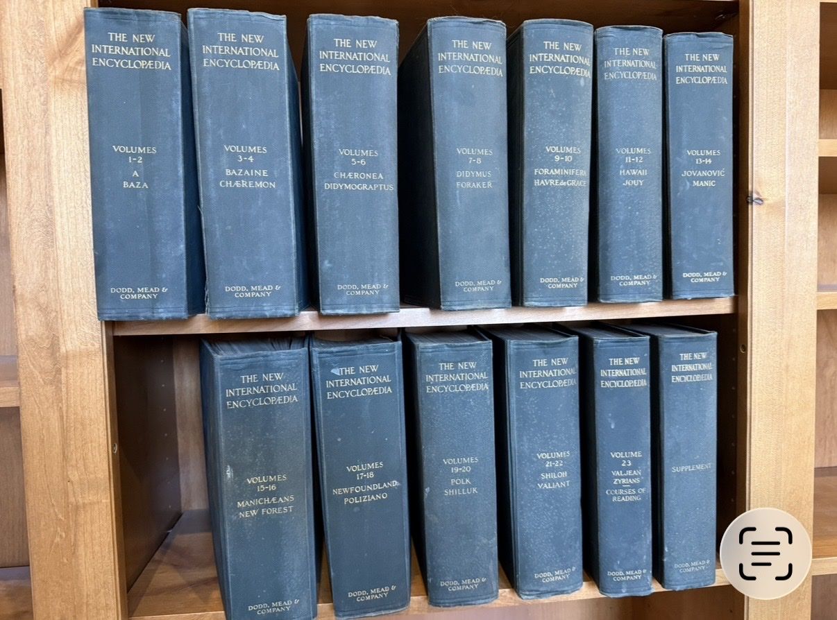 The New International Encyclopaedia, 1909 Dodd, Mead & Company, Complete 23-Volume Set