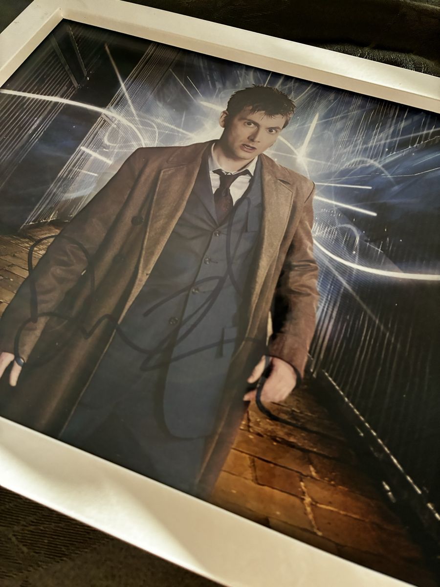 Doctor Who David Tennant signed