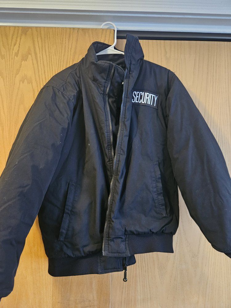 Black Security Jacket