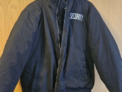 Black Security Jacket