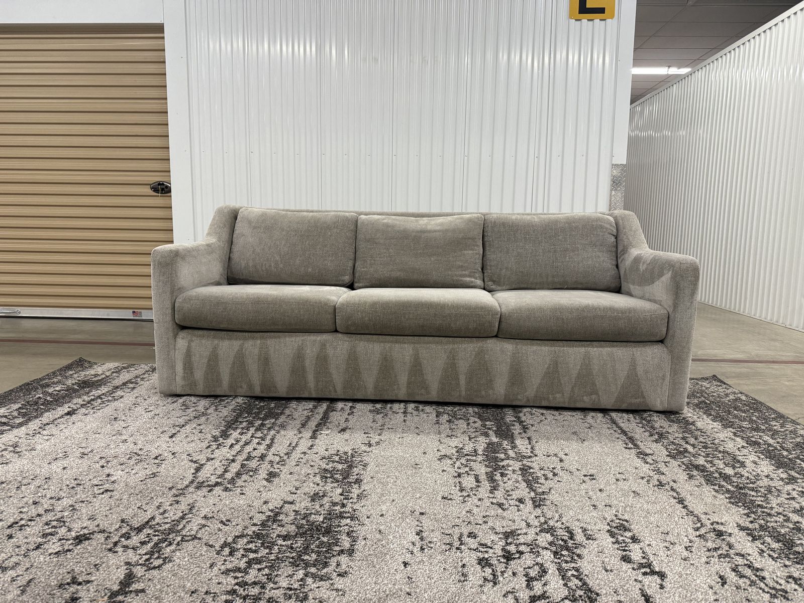 DEEP Crate And Barrel Sofa Couch *CAN DELIVER *
