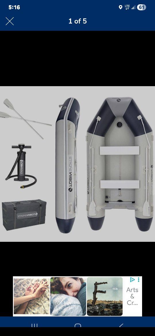 Tobin Sports inflatable boat