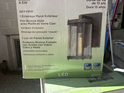 Sconce lights outdoor 3 matching lights