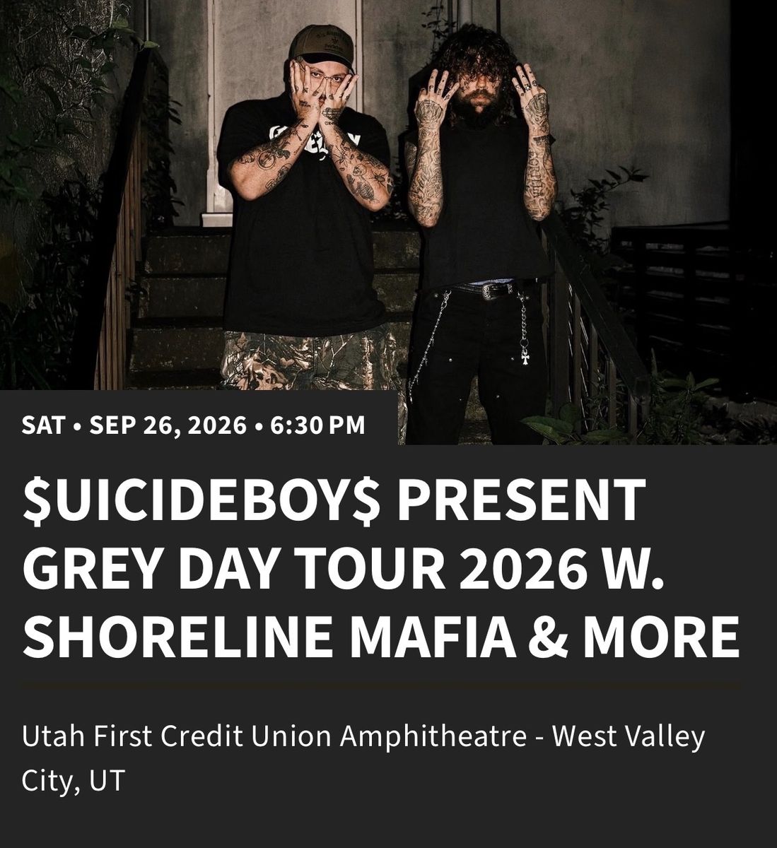 $uicideBoy$ tickets