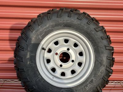 Brand New Wanda AT 24X10-12 ATV Tire Mounted on New Wheel I only have one