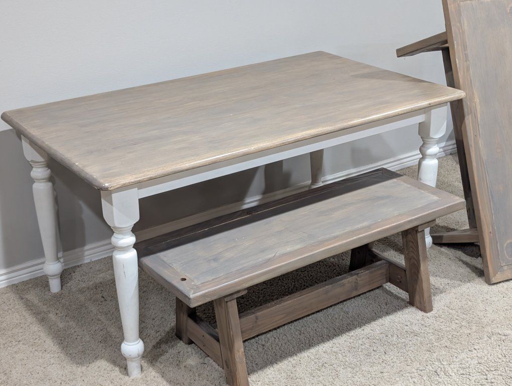 Kitchen Table with Benches