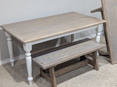 Kitchen Table with Benches