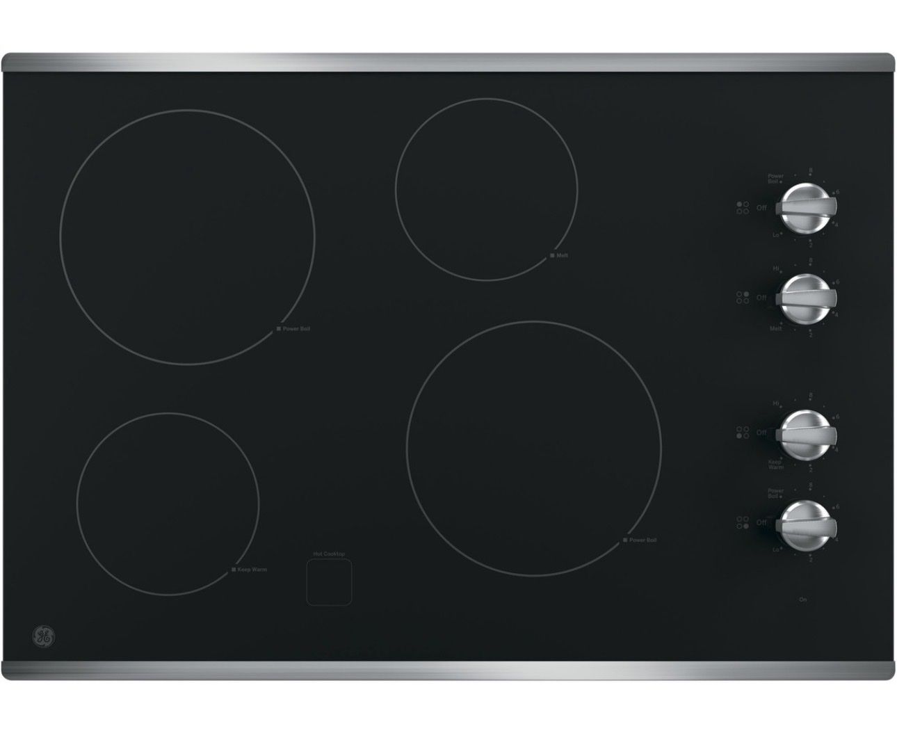 GE electric cooktop