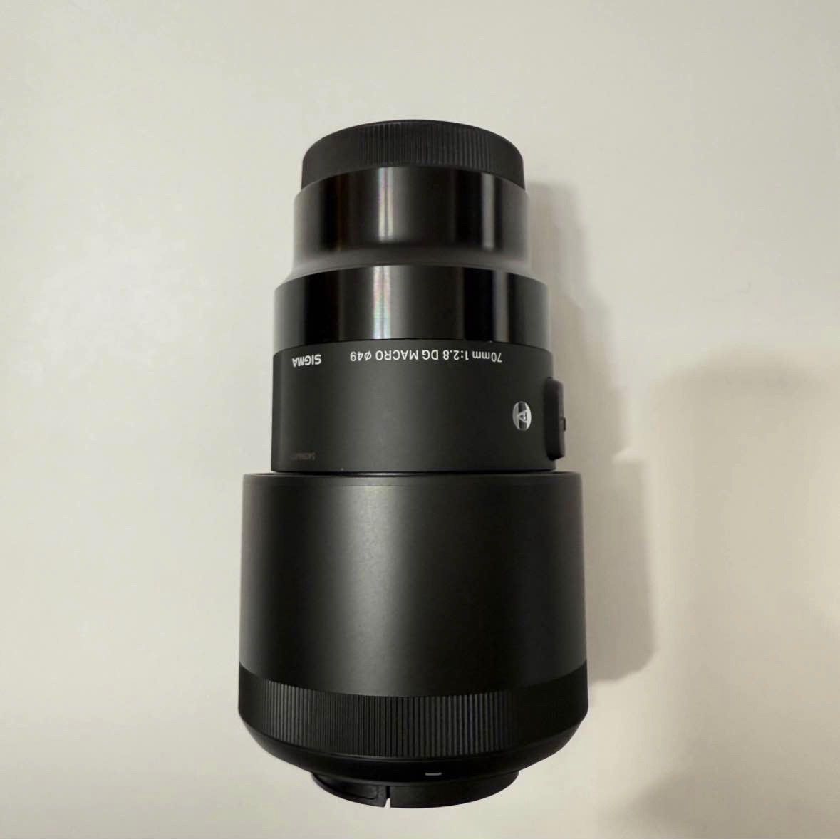 Sigma Art 70mm f/2.8 DG Macro Lens for Sony E-mount - Excellent Condition