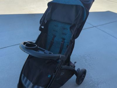 Baby Trend Tango Travel System Stroller with Car Seat and Two Bases Black Teal