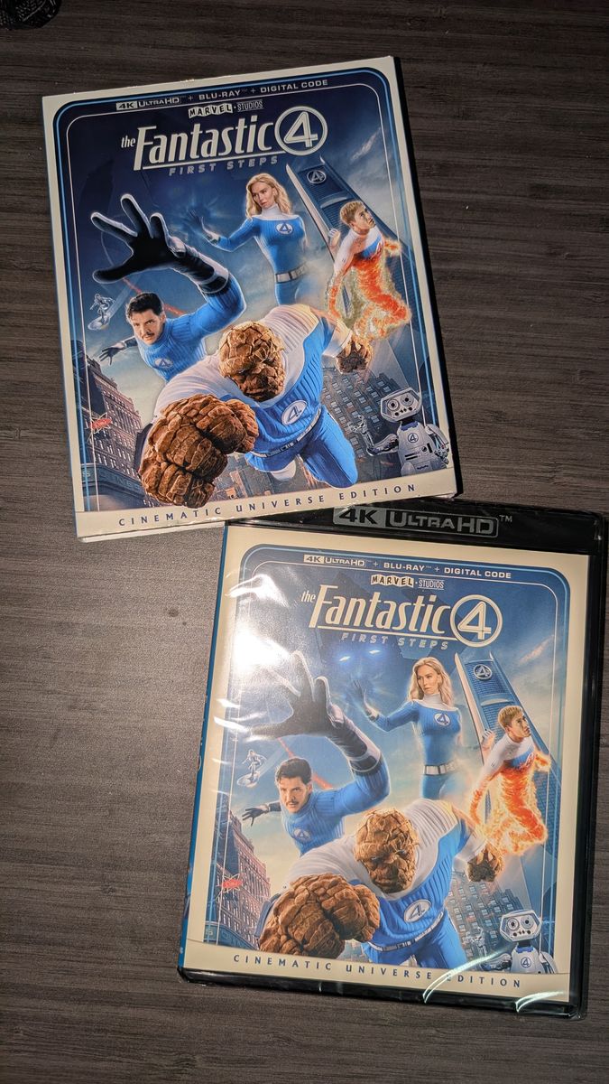 [NEW] Fantastic 4 - First Steps 4K UltraHD + Blu-Ray + Digital Code UNOPENED