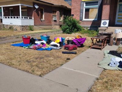 Multi-Family Yard Sale - Clothes, Furniture, Home Goods & Storage Tubs