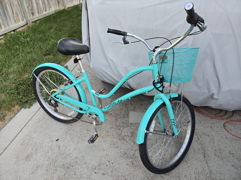 Bicycle Roadster with basket