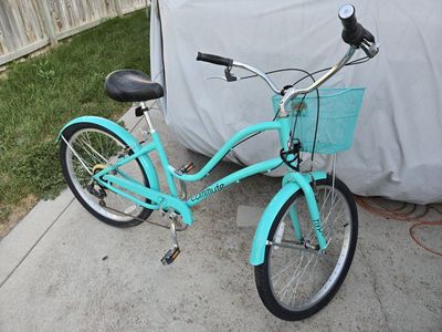 Bicycle Roadster with basket