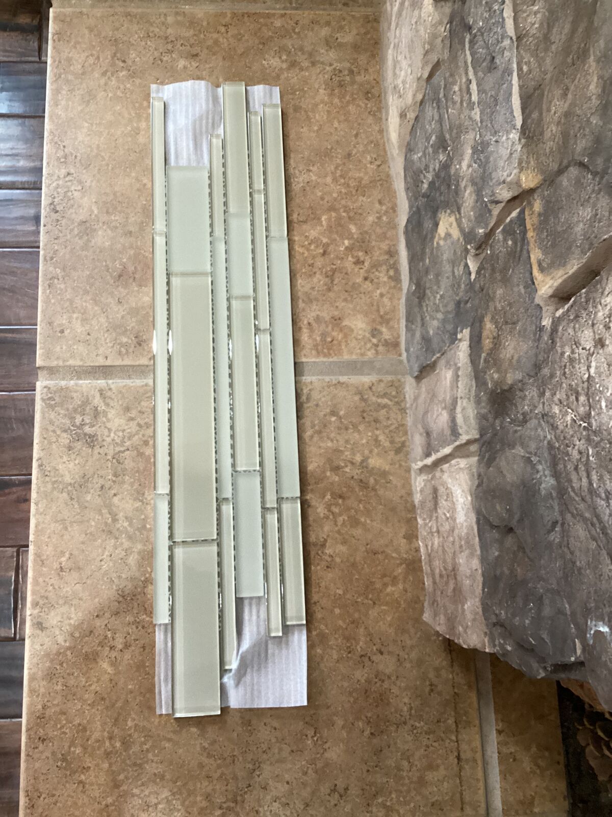 Glass Tile Voguebay Cultural Brick Raw Silk MG-24