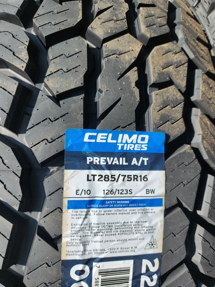 285/75r16 celimo prevail at 