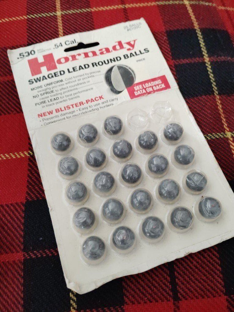 .54 Hornady muzzle loader ball