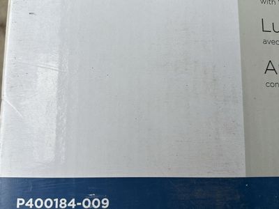 Brushed nickel light